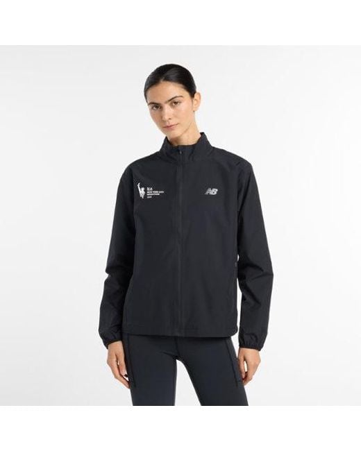 New Balance Black Nyc Marathon Sport Essentials Jacket