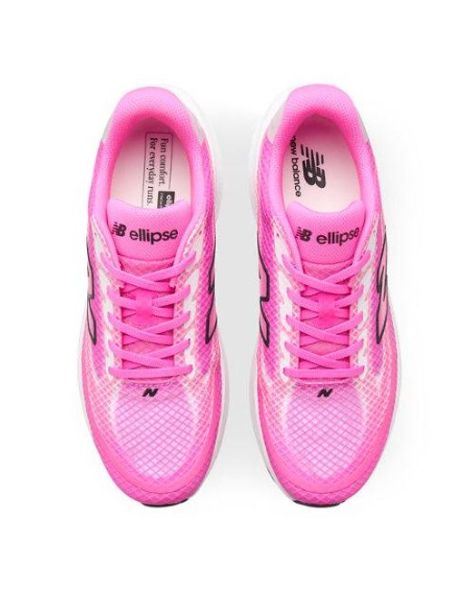 New Balance Pink Ellipse Breathe Running Shoes for men
