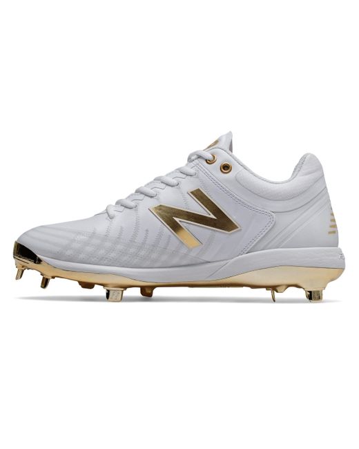 White And Gold New Balance Baseball Cleats Hot Sale, 53% OFF |  www.lasdeliciasvejer.com