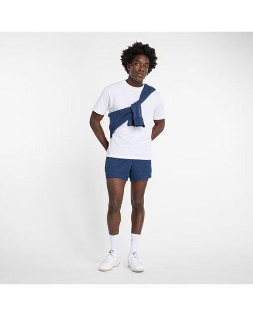 New Balance Sport essentials mesh short 5" in blau in Blue für Herren