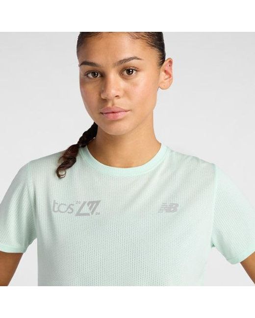 New Balance White London Edition Rc Essential T-Shirt