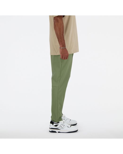 New Balance Ac Tapered Pant 29" in het Green voor heren