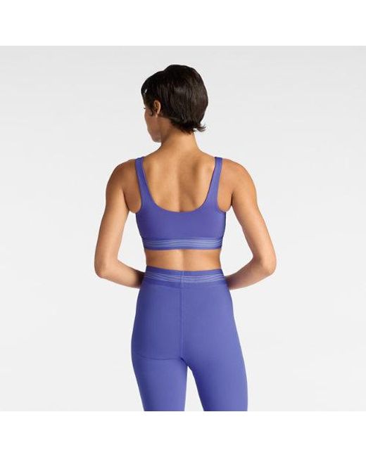 New Balance Blue Ac Train Bra