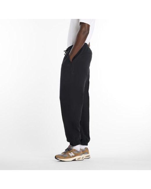 New Balance Blue Lny Knit Pant for men