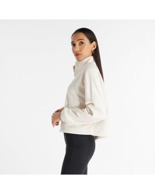 New Balance Natural Polar Fleece Half Zip
