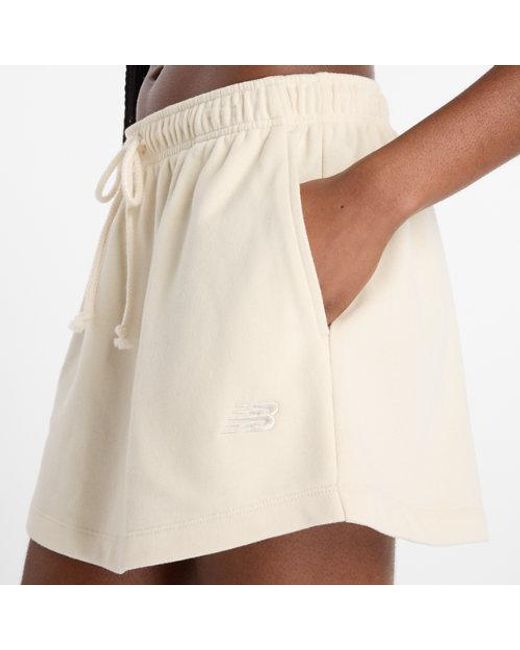 New Balance Natural Coastal Fleece Skirt