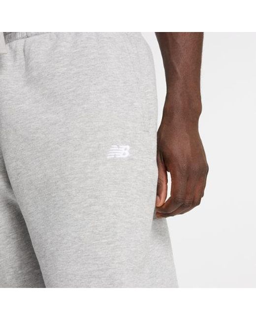 New Balance Gray Sport Essentials Fleece Jogger for men