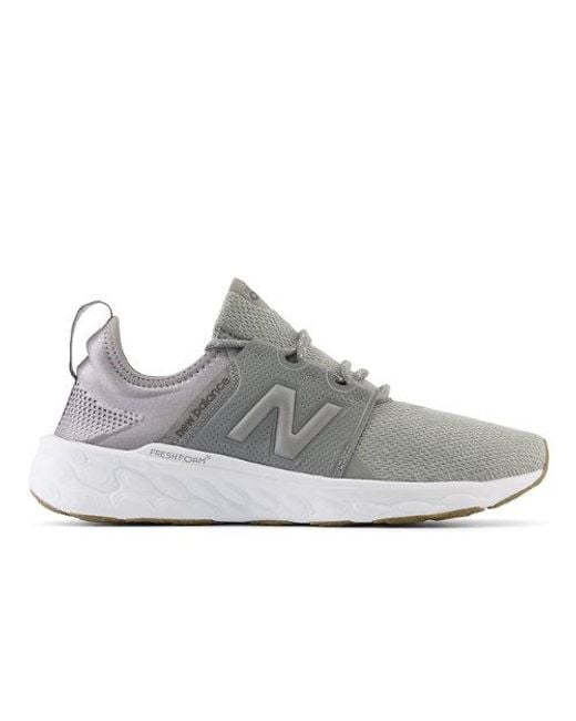 New Balance Gray Fresh Foam X Cruz V3 Running Shoes for men
