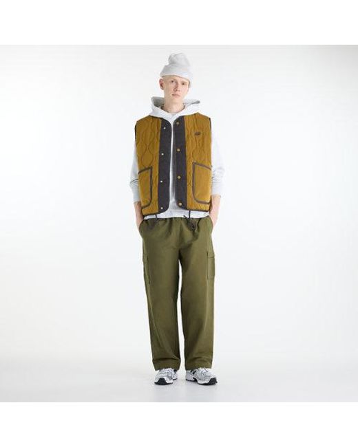 New Balance Green Quilted Vest for men