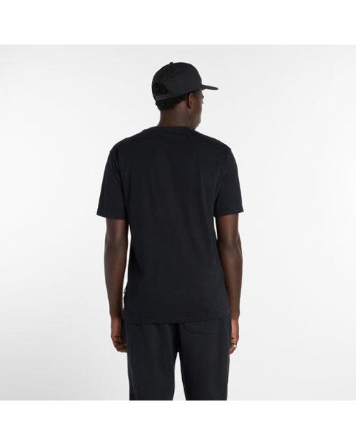 New Balance Black Nyc City Run T-Shirt for men