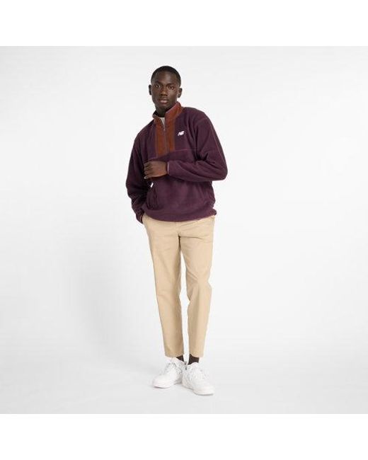 New Balance Herren Athletics Standard Tapered Pant 28" in Natural für Herren