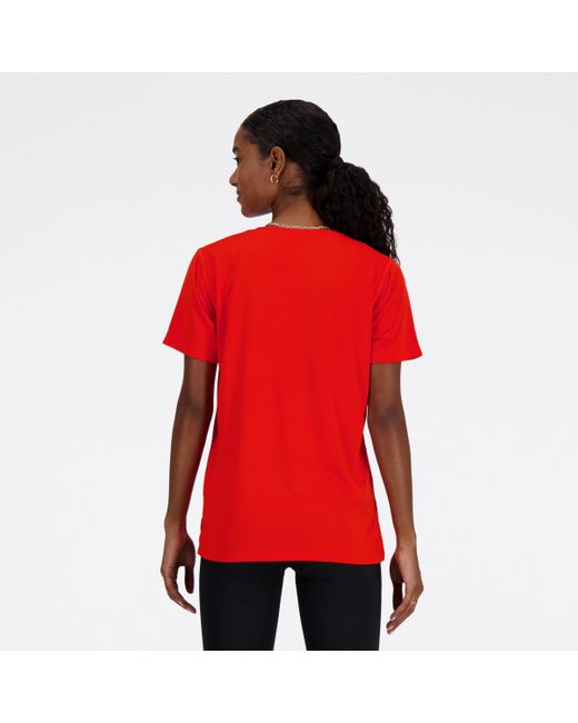 New Balance Red Sport Essentials T-shirt