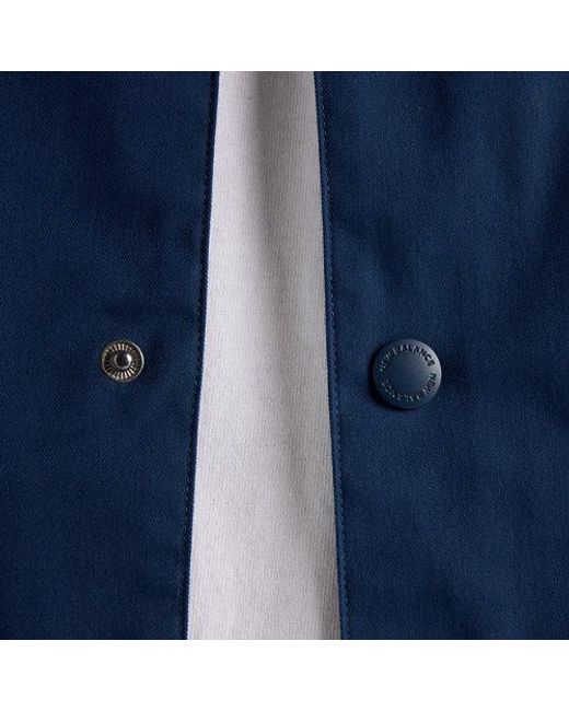 New Balance Blue Athletics Varsity Jacket for men
