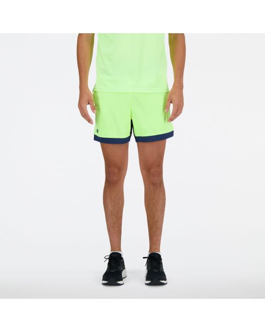 Tournament mesh short in verde di New Balance in Green da Uomo