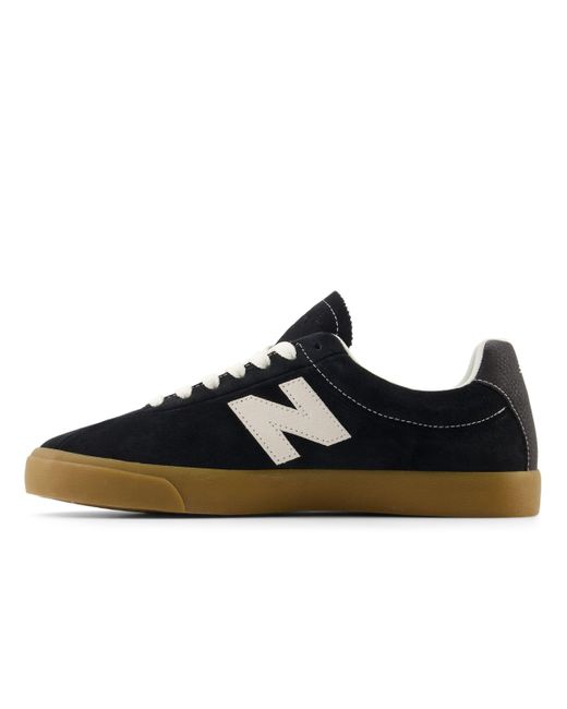 New Balance Blue Nb Numeric 22 In Black/white Suede/mesh for men