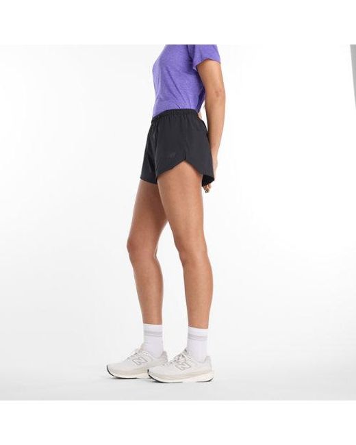 New Balance Blue London Edition Rc Essentials Short 3"