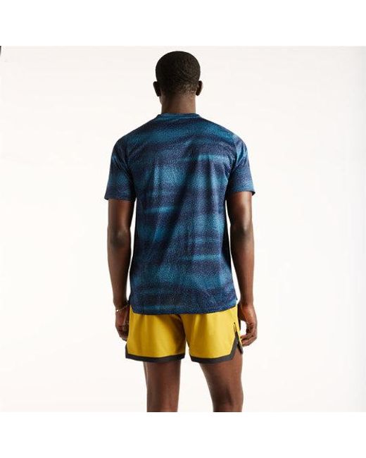 New Balance Blue Rc Essential Printed T-Shirt for men