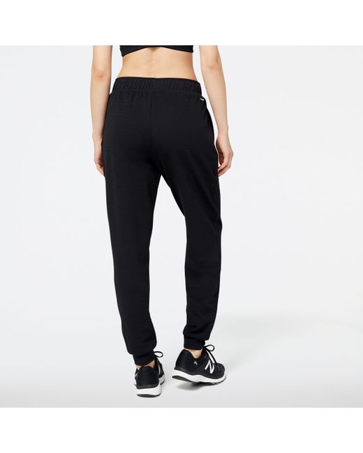 New Balance London Edition Q Speed jogger In Black Poly Knit