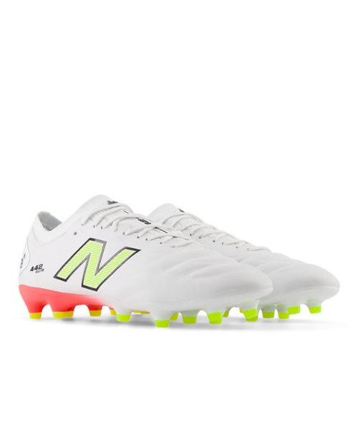New Balance Green 442 Elite Fg V2 Soccer Shoes for men