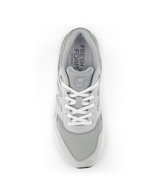 New Balance Gray Fresh Foam X 880 V7 for men