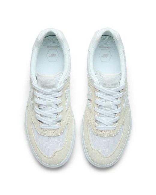 New Balance White Nb Numeric 574 Vulc Skateboarding Shoes