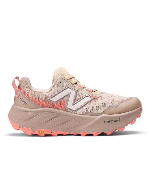 Mujer Fresh Foam X Hierro V9, Talla New Balance de color Pink
