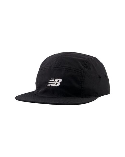 New Balance Black '47 5 Panel Run Hat