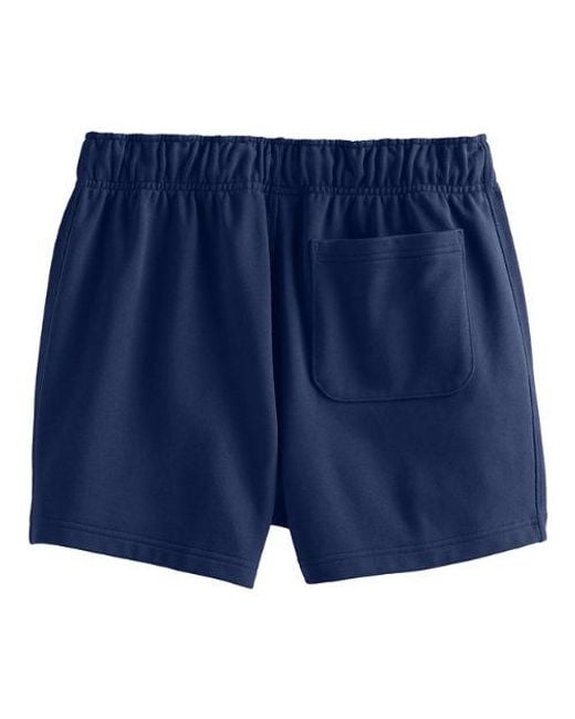 New Balance Athletics French Terry Short 5" In Blue Cotton for men