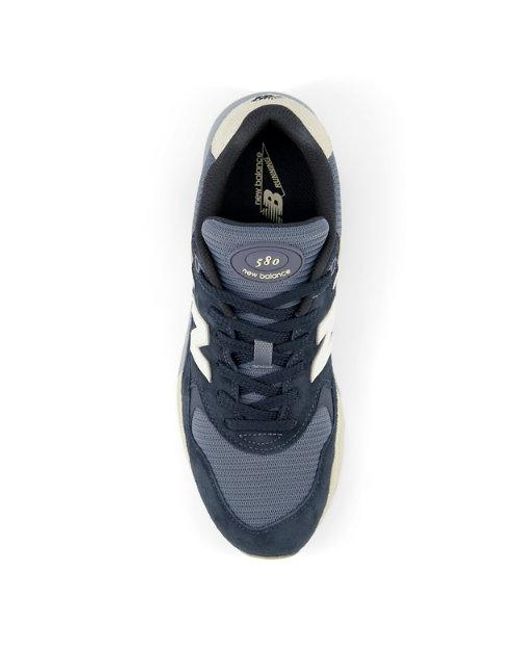 580 in nero/beige di New Balance in Blue da Uomo