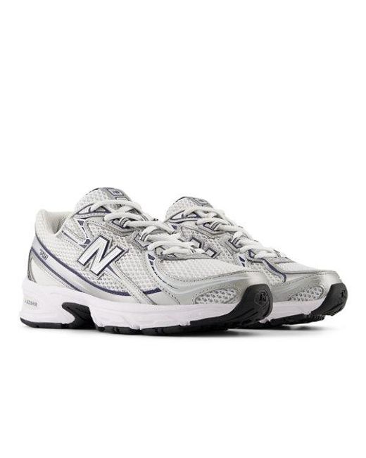 740, Pelle Scamosciata/Rete, Taglia di New Balance in White