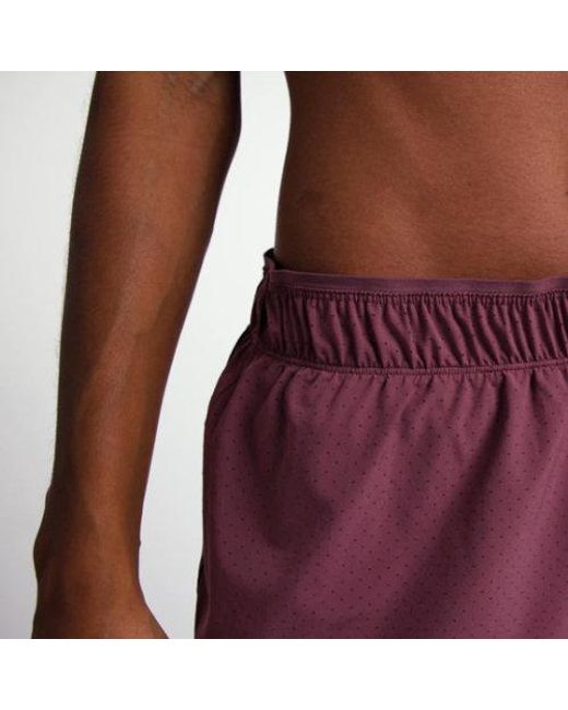 New Balance White Rc Short 3"