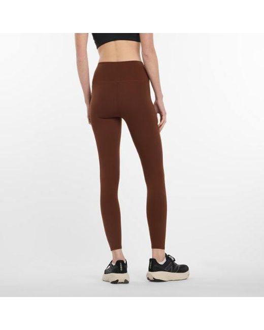 New Balance Brown Nb Harmony High Rise Legging 25"