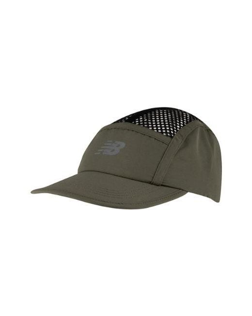 Sombrero Running Stash En, Nylon, Talla New Balance de color Green