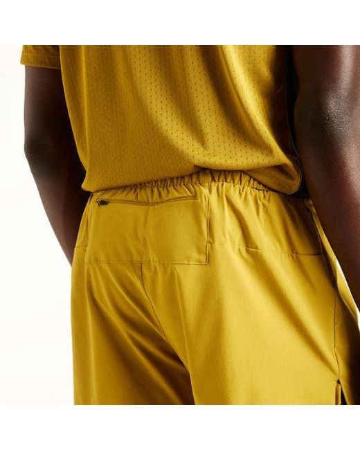 New Balance Yellow Rc Essential Short 5" for men