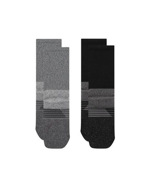 New Balance Black Pro Training Cushion Crew Socks 2 Pack