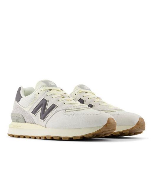 New Balance White 574 Legacy for men