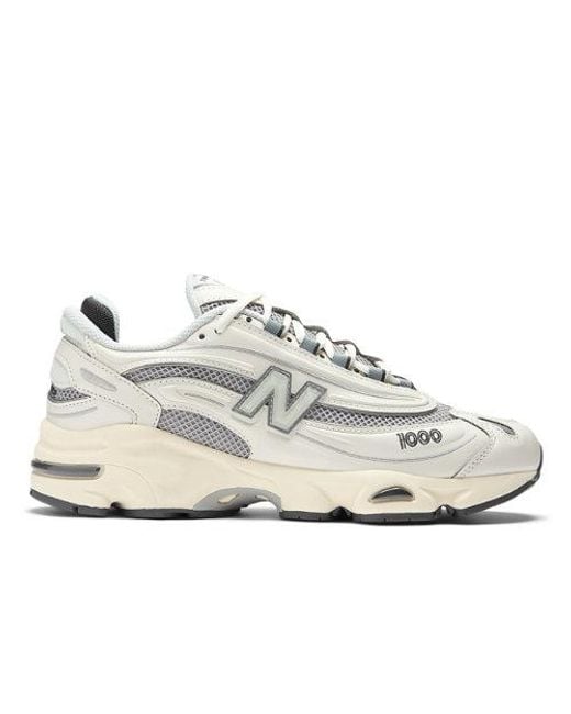 1000 En, Gamuza/Malla, Talla New Balance de color White