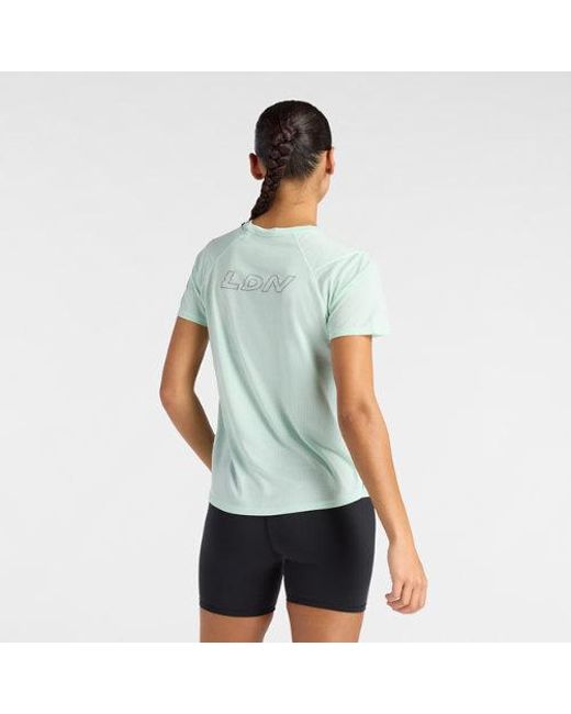 New Balance White London Edition Rc Essential T-Shirt