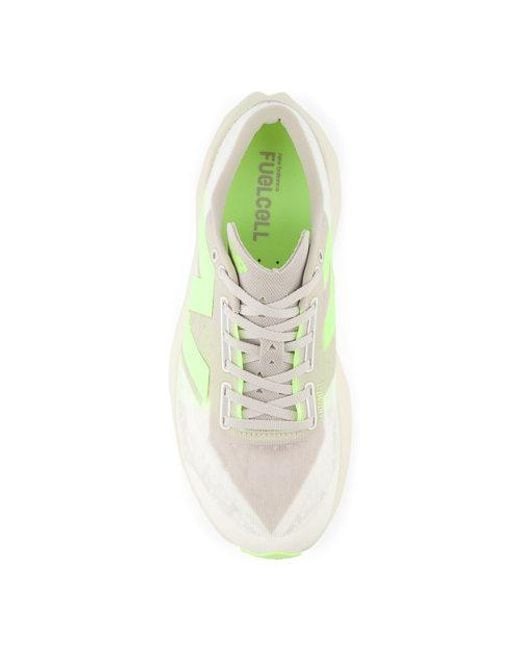 New Balance Green Fuelcell Rebel V4 Running Shoes for men