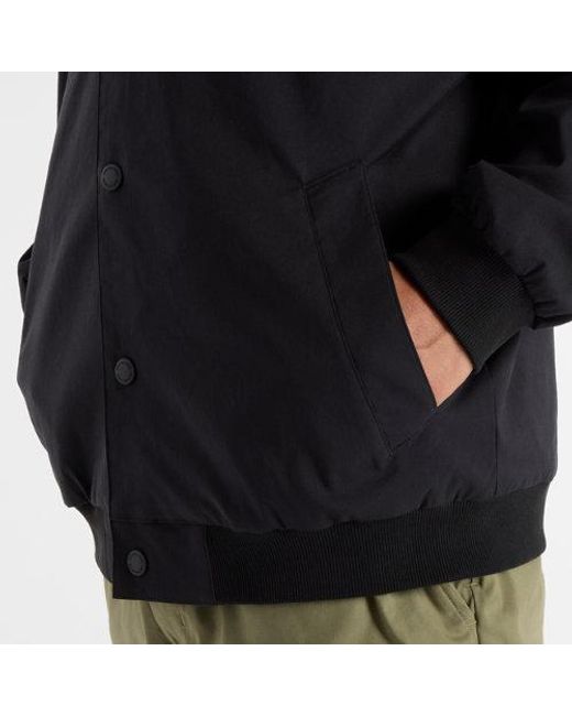 New Balance Black Athletics Varsity Jacket for men