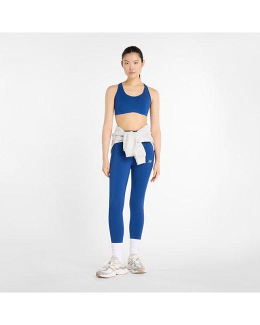 New Balance Blue Damen Nb Rc Bra