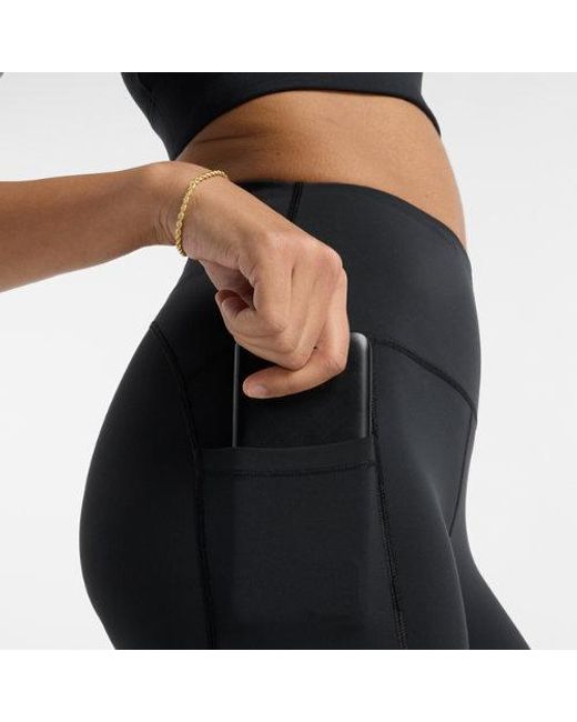 New Balance Black Rc Pocket Legging 25"