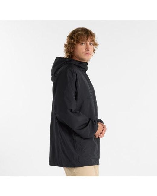 New Balance Black Athletics Packable Jacket for men