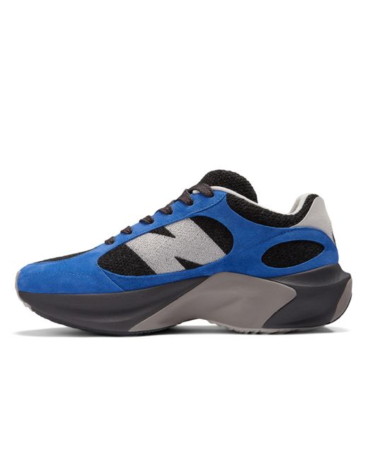 New Balance Wrpd Runner In Blue/black/grey Suede/mesh for men