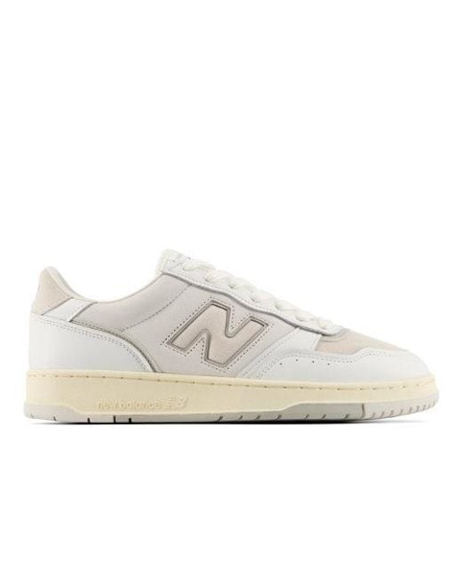 New Balance White Bb950
