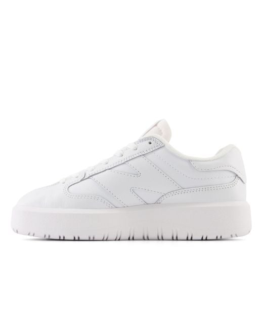 New Balance Ct302 In White Leather for men