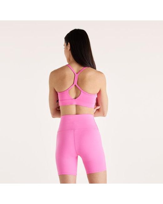 New Balance Pink Nb Essential Yoga Bra