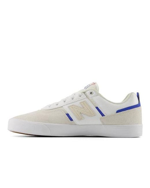 New Balance White Nb Numeric Jamie Foy 306 Skateboarding Shoes