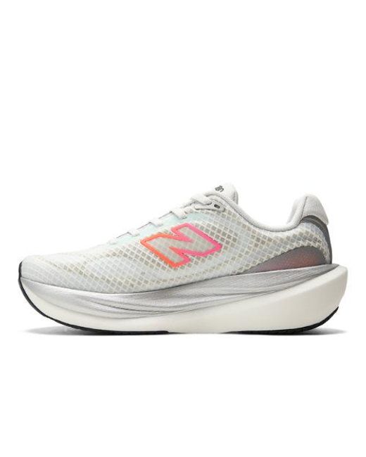 New Balance White 1080V15 Breathe Running Shoes