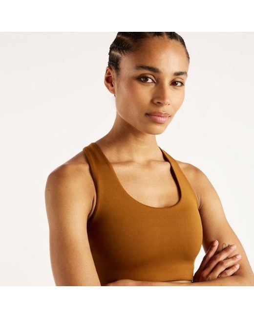New Balance Brown Nb Define Train Bra